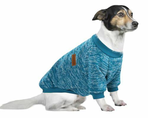 HuaLiSiJi HuaLiSiJi 4XL Pull Polaire Grand Chien Pull Chaud Grand Chien Pull Chien Grande Taille, Chaud et Léger, Texture Douce, élastique Facile à Porter, Couleurs Vives (Bleu, 4XL) Textiles et accessoires